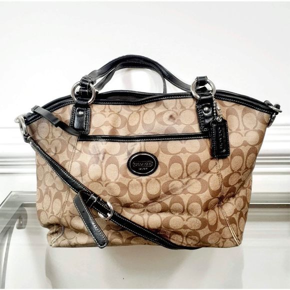 Coach Handbags - Coach Brown Peyton Tote Bag